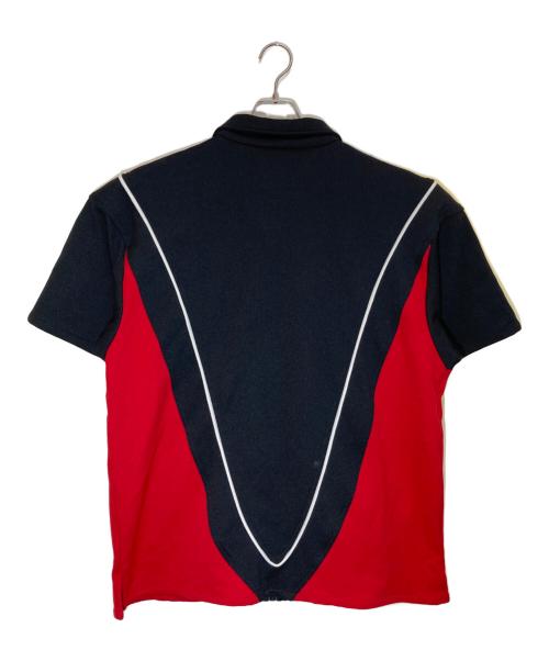 NIKE（ナイキ）NIKE (ナイキ) AIR JORDAN シューティングシャツ ブラック×レッド サイズ:Lの古着・服飾アイテム