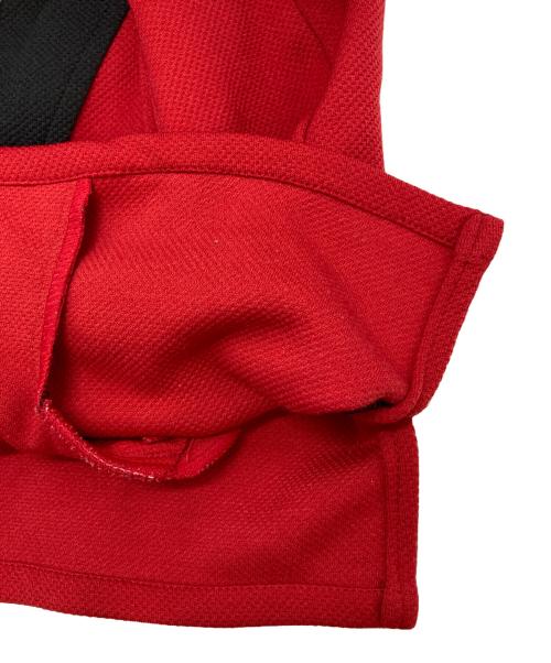 NIKE（ナイキ）NIKE (ナイキ) AIR JORDAN シューティングシャツ ブラック×レッド サイズ:Lの古着・服飾アイテム