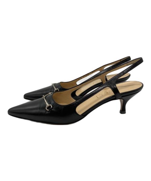 GUCCI（グッチ）GUCCI (グッチ) ホースビットパンプス ブラック サイズ:SIZE 37Bの古着・服飾アイテム
