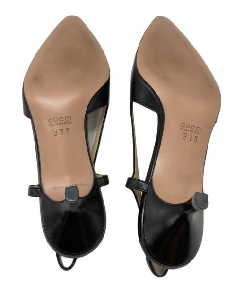 GUCCI（グッチ）GUCCI (グッチ) ホースビットパンプス ブラック サイズ:SIZE 37Bの古着・服飾アイテム