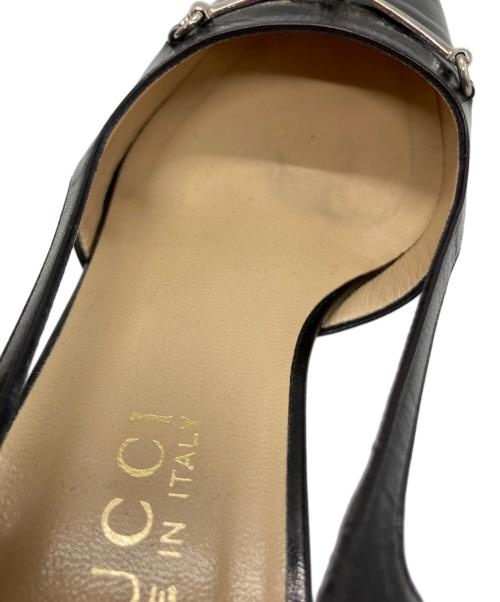 GUCCI（グッチ）GUCCI (グッチ) ホースビットパンプス ブラック サイズ:SIZE 37Bの古着・服飾アイテム