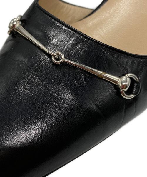 GUCCI（グッチ）GUCCI (グッチ) ホースビットパンプス ブラック サイズ:SIZE 37Bの古着・服飾アイテム