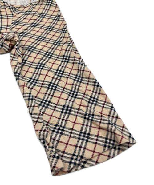 BURBERRY BLUE LABEL（バーバリー ブルー レーベル）BURBERRY BLUE LABEL (バーバリー ブルー レーベル) ノバチェックカットソー ベージュ サイズ:38の古着・服飾アイテム