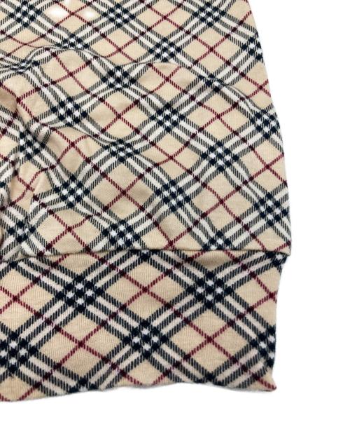 BURBERRY BLUE LABEL（バーバリー ブルー レーベル）BURBERRY BLUE LABEL (バーバリー ブルー レーベル) ノバチェックカットソー ベージュ サイズ:38の古着・服飾アイテム