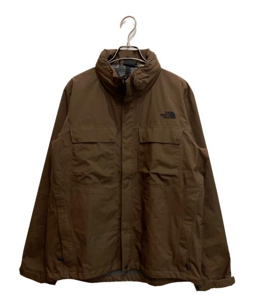 THE NORTH FACE（ザ ノース フェイス）THE NORTH FACE (ザ ノース フェイス) パックライトグローブトレッカージャケット ブラウン サイズ:Lの古着・服飾アイテム