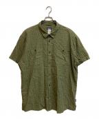 Patagoniaパタゴニア）の古着「MIGRATION HEMP SHIRT」｜グリーン