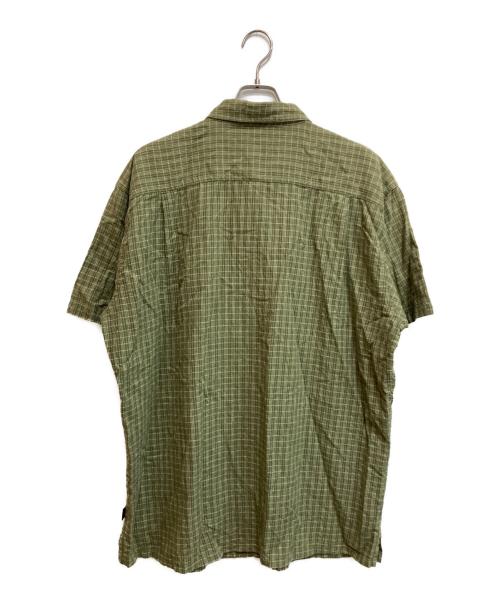 Patagonia（パタゴニア）Patagonia (パタゴニア) MIGRATION HEMP SHIRT グリーン サイズ:XXLの古着・服飾アイテム