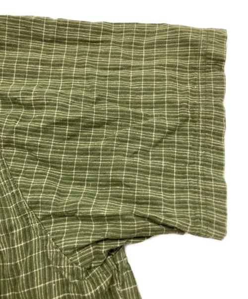 Patagonia（パタゴニア）Patagonia (パタゴニア) MIGRATION HEMP SHIRT グリーン サイズ:XXLの古着・服飾アイテム