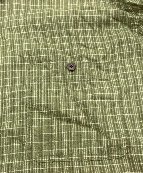Patagonia（パタゴニア）Patagonia (パタゴニア) MIGRATION HEMP SHIRT グリーン サイズ:XXLの古着・服飾アイテム