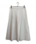 theory（セオリー）の古着「Wooster Crepe Knit Voluminous Skirt」｜ホワイト