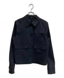 theory（セオリー）の古着「GOOD CRUNCH W CASUAL LS JKT」｜ネイビー