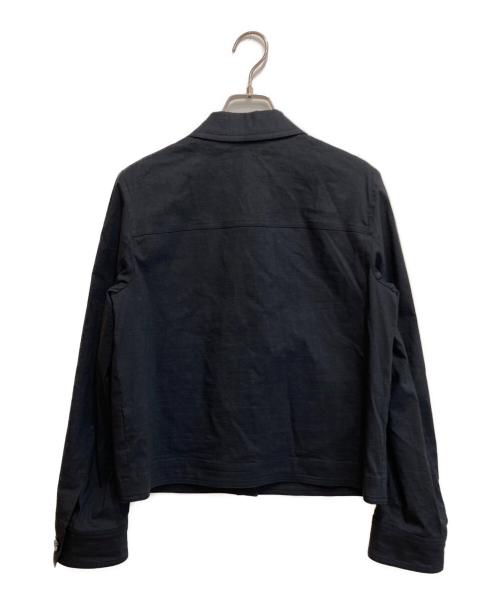 theory（セオリー）theory (セオリー) GOOD CRUNCH W CASUAL LS JKT ネイビー サイズ:Sの古着・服飾アイテム