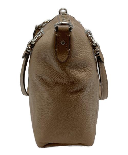 COACH（コーチ）COACH (コーチ) ケイシー サッチェル 2WAY ハンドバッグ ベージュの古着・服飾アイテム