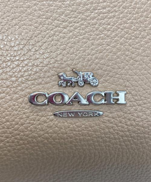 COACH（コーチ）COACH (コーチ) ケイシー サッチェル 2WAY ハンドバッグ ベージュの古着・服飾アイテム