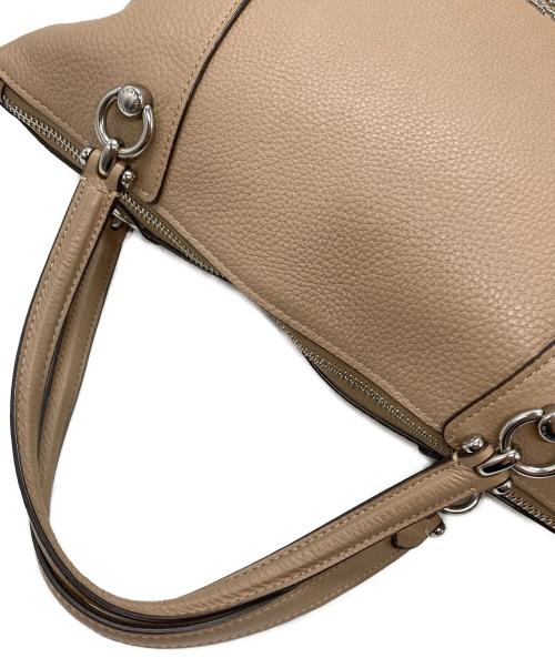 COACH（コーチ）COACH (コーチ) ケイシー サッチェル 2WAY ハンドバッグ ベージュの古着・服飾アイテム