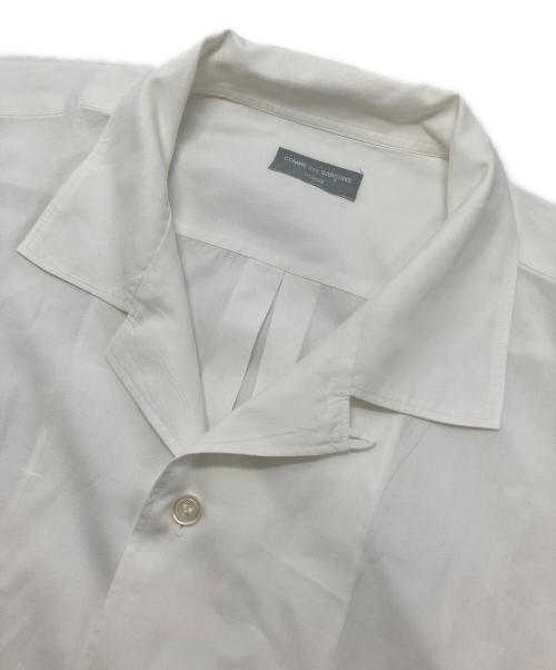 COMME des GARCONS HOMME（コムデギャルソン オム）COMME des GARCONS HOMME (コムデギャルソン オム) 半袖コットンシャツ ホワイト サイズ:SIZE Freeの古着・服飾アイテム