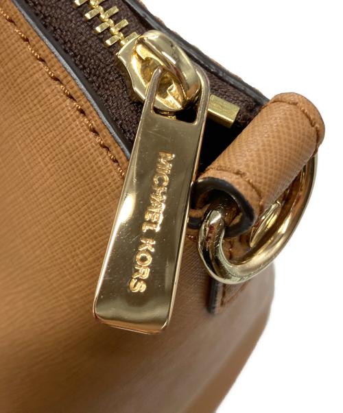 MICHAEL KORS（マイケルコース）MICHAEL KORS (マイケルコース) 2WAYショルダーバッグ ブラウンの古着・服飾アイテム