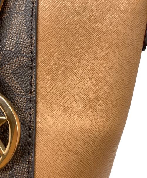 MICHAEL KORS（マイケルコース）MICHAEL KORS (マイケルコース) 2WAYショルダーバッグ ブラウンの古着・服飾アイテム