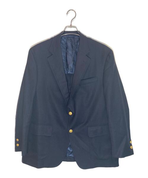 BROOKS BROTHERS（ブルックスブラザーズ）BROOKS BROTHERS (ブルックスブラザーズ) ホップサック段返り３釦ブレザー ネイビー サイズ:SIZE 42Sの古着・服飾アイテム