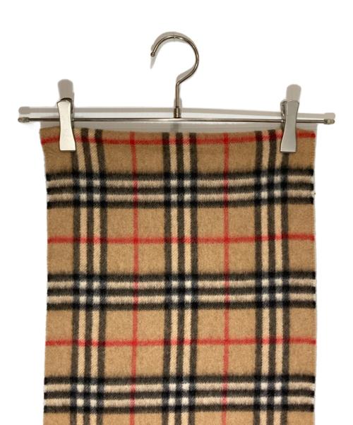 Burberry's（バーバリーズ）Burberry's (バーバリーズ) カシミヤノヴァチェックマフラー ベージュ サイズ:-の古着・服飾アイテム