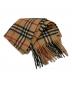 Burberry's (バーバリーズ) カシミヤノヴァチェックマフラー ベージュ サイズ:-：8000円