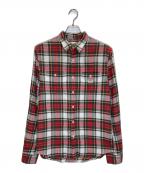 Denim & Supply Ralph Laurenデニム＆サプライ ラルフローレン）の古着「チェックシャツ」｜アイボリー×レッド