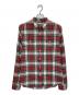 DENIM & SUPPLY RALPH LAUREN（デニム＆サプライ ラルフローレン）の古着「チェックシャツ」｜アイボリー×レッド