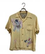 Sun Surfサンサーフ）の古着「RAYON S/S "HARUICHIBAN"」｜イエロー
