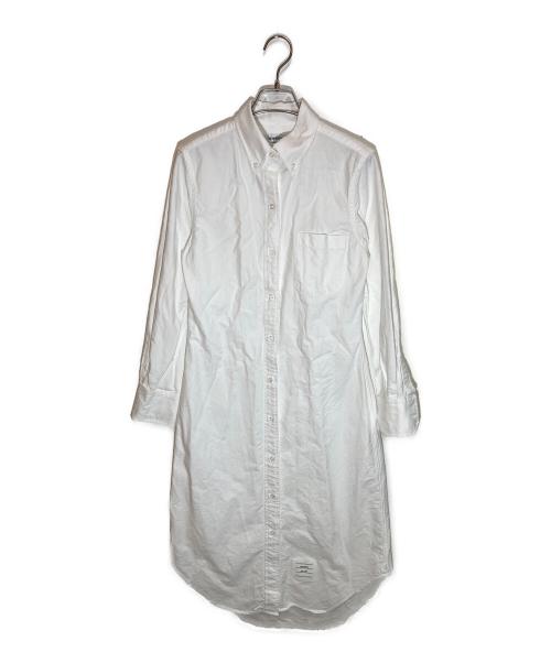 Thom Browne（トムブラウン）Thom Browne (トムブラウン) オックスフォードシャツワンピース ホワイト サイズ:38の古着・服飾アイテム