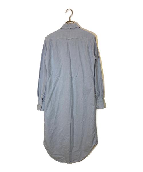 Thom Browne（トムブラウン）Thom Browne (トムブラウン) オックスフォードシャツワンピース ブルー サイズ:38の古着・服飾アイテム