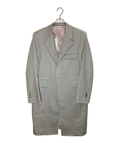 Thom Browne（トムブラウン）Thom Browne (トムブラウン) コットンチェスターコート グレー サイズ:Lの古着・服飾アイテム