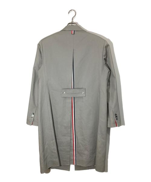Thom Browne（トムブラウン）Thom Browne (トムブラウン) コットンチェスターコート グレー サイズ:Lの古着・服飾アイテム