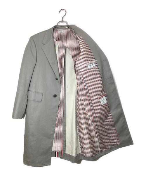 Thom Browne（トムブラウン）Thom Browne (トムブラウン) コットンチェスターコート グレー サイズ:Lの古着・服飾アイテム