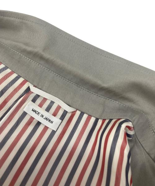 Thom Browne（トムブラウン）Thom Browne (トムブラウン) コットンチェスターコート グレー サイズ:Lの古着・服飾アイテム