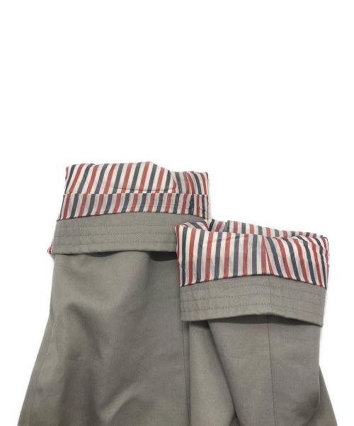 Thom Browne（トムブラウン）Thom Browne (トムブラウン) コットンチェスターコート グレー サイズ:Lの古着・服飾アイテム