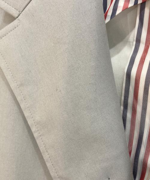 Thom Browne（トムブラウン）Thom Browne (トムブラウン) コットンチェスターコート グレー サイズ:Lの古着・服飾アイテム