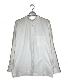 HOMME PLISSE ISSEY MIYAKE（オム プリッセ イッセイ ミヤケ）の古着「STREAMLINE SHIRT」｜ホワイト