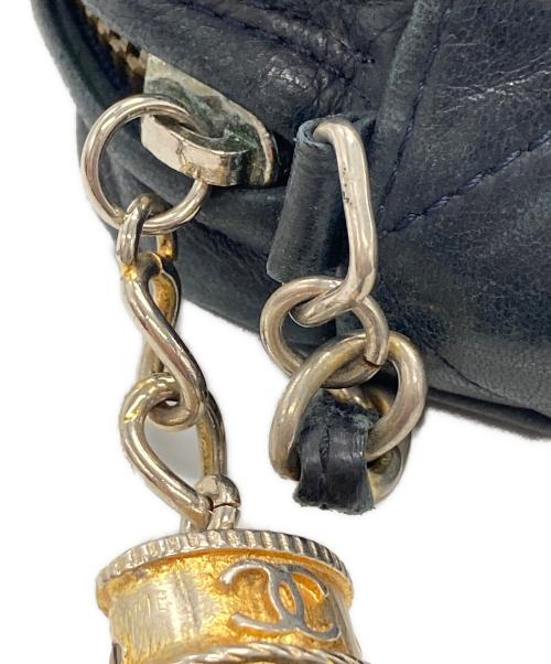 CHANEL（シャネル）CHANEL (シャネル) ラムスキン チェーンショルダーバッグ ブラック サイズ:-の古着・服飾アイテム