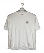 maison kitsuneメゾンキツネ）の古着「フォックスヘッド オーバーサイズ Tシャツ」｜ホワイト