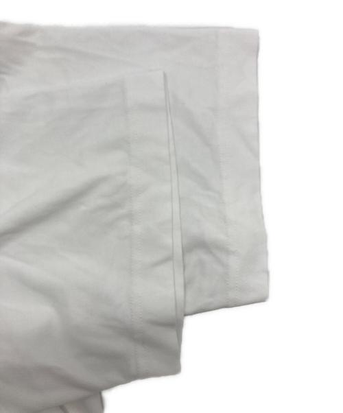 maison kitsune（メゾンキツネ）maison kitsune (メゾンキツネ) フォックスヘッド オーバーサイズ Tシャツ ホワイト サイズ:Mの古着・服飾アイテム