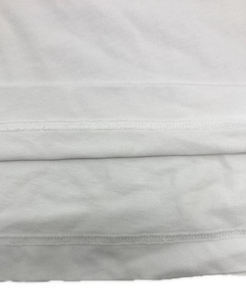 maison kitsune（メゾンキツネ）maison kitsune (メゾンキツネ) フォックスヘッド オーバーサイズ Tシャツ ホワイト サイズ:Mの古着・服飾アイテム