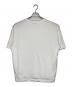 maison kitsune (メゾンキツネ) フォックスヘッド オーバーサイズ Tシャツ ホワイト サイズ:M：10000円