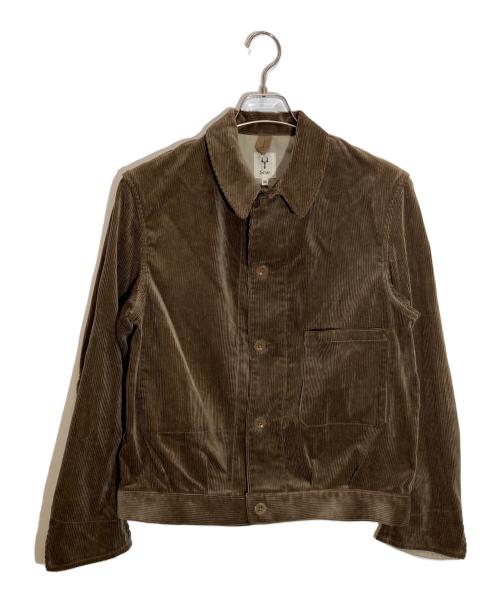 SCYE（サイ）SCYE (サイ) COTTON CORDUROY BLOUSON JACKET ブラウン サイズ:38の古着・服飾アイテム
