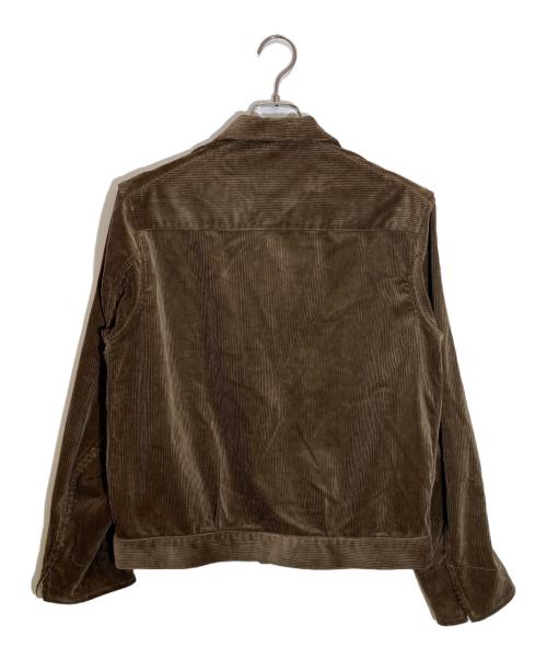 SCYE（サイ）SCYE (サイ) COTTON CORDUROY BLOUSON JACKET ブラウン サイズ:38の古着・服飾アイテム
