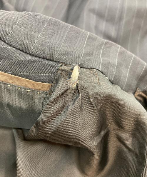 LOUIS VUITTON（ルイ ヴィトン）LOUIS VUITTON (ルイ ヴィトン) テーラードジャケット ブラック×グレー サイズ:50の古着・服飾アイテム