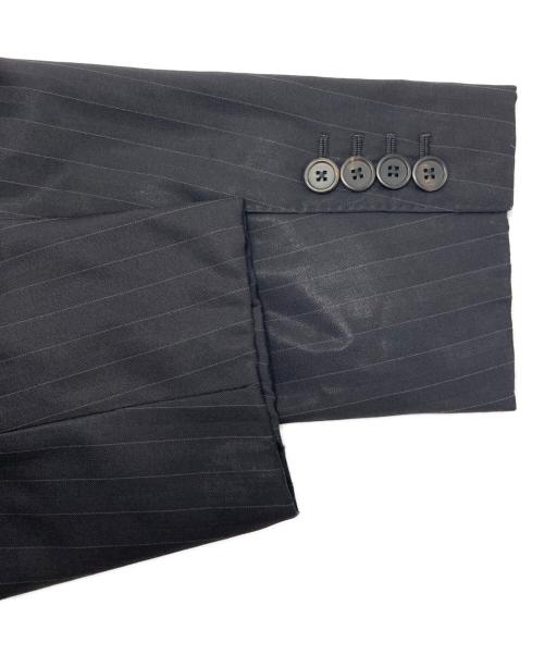 LOUIS VUITTON（ルイ ヴィトン）LOUIS VUITTON (ルイ ヴィトン) テーラードジャケット ブラック×グレー サイズ:50の古着・服飾アイテム