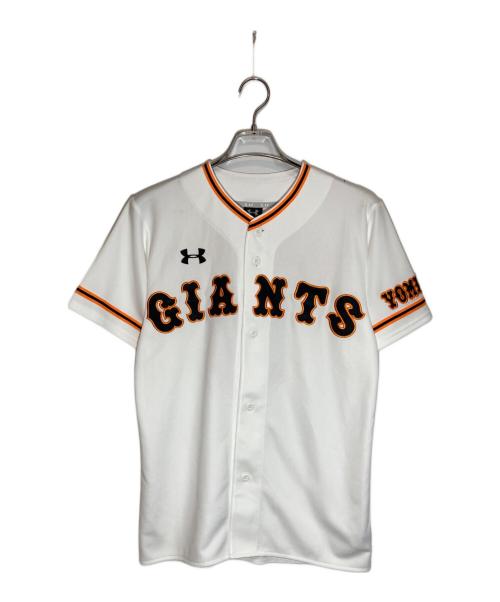 UNDER ARMOUR（アンダーアーマー）UNDER ARMOUR (アンダーアーマー) ゲームシャツ ホワイト サイズ:SIZE SMの古着・服飾アイテム