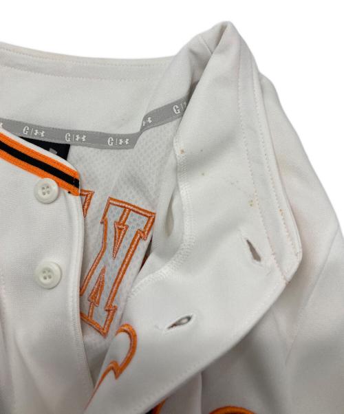 UNDER ARMOUR（アンダーアーマー）UNDER ARMOUR (アンダーアーマー) ゲームシャツ ホワイト サイズ:SIZE SMの古着・服飾アイテム