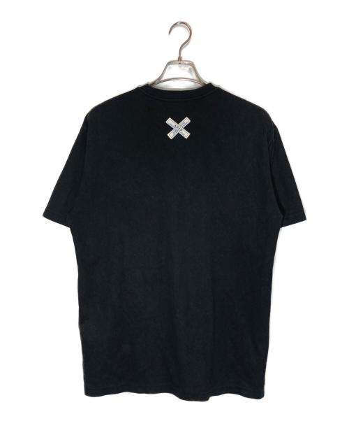 maison kitsune（メゾンキツネ）maison kitsune (メゾンキツネ) ADER error (アーダーエラー) Kitsune Layout T-Shirt ブラック サイズ:A2の古着・服飾アイテム