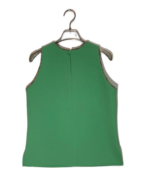 PAUL SMITH（ポールスミス）PAUL SMITH (ポールスミス) パイピングセットアップ グリーン サイズ:40の古着・服飾アイテム